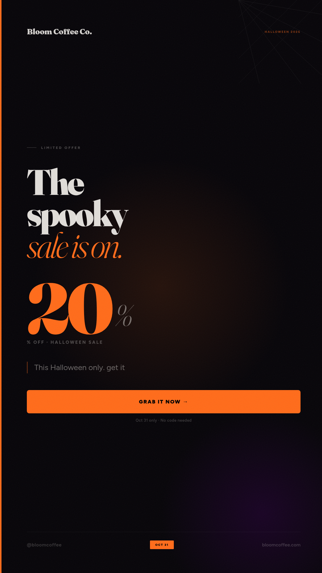 Halloween story